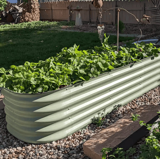 Modular raised garden bed (3in1) M olive green - GroVegz