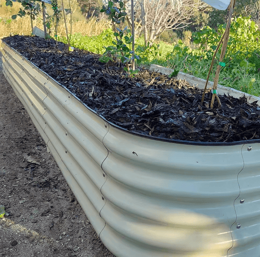 Modular raised garden bed (3in1) M white - GroVegz