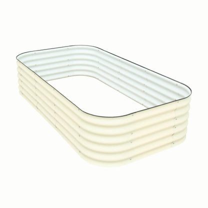Modular raised garden bed (3in1) M white - GroVegz